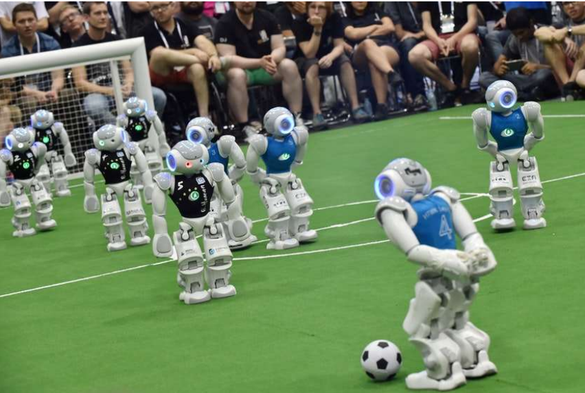 reinforcement learning for Robot soccer